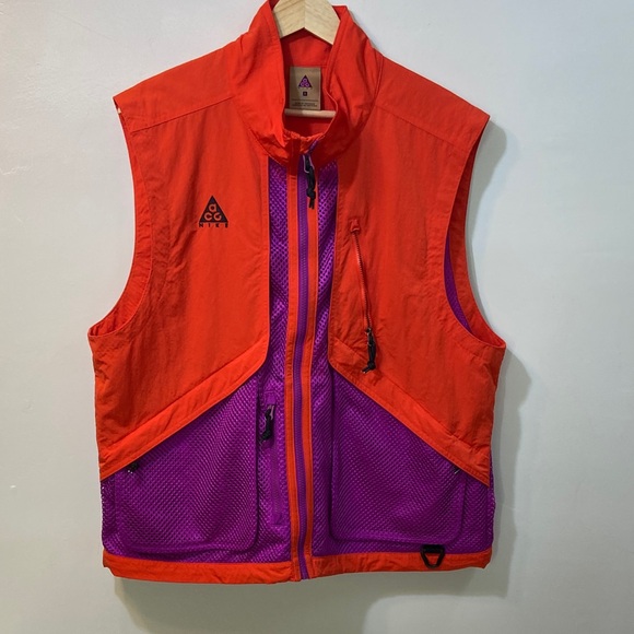 Nike Other - Nike ACH Habanero Red and Purple Urban Utility Vest. Size-Small.